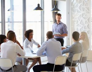 Brainingstorming in a mastermind group