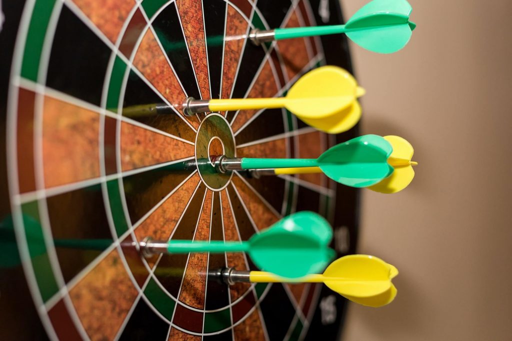 A bullseye representing the six skills you should have to excel in life and business